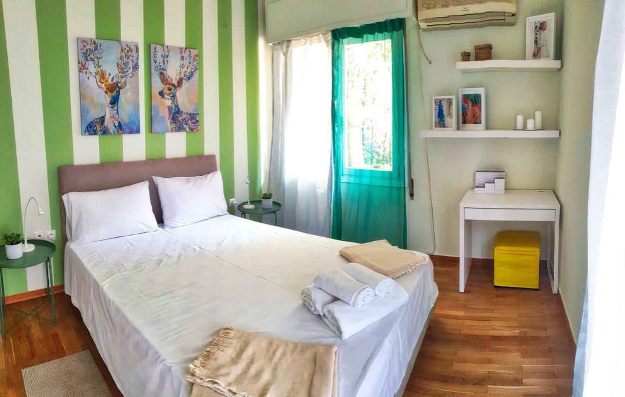 Athens Stadium Path Quiet & Central 4 Persons Apartment Atenas Exterior foto